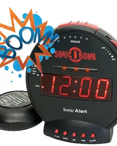 Sonic Bomb Alarm Clock Review