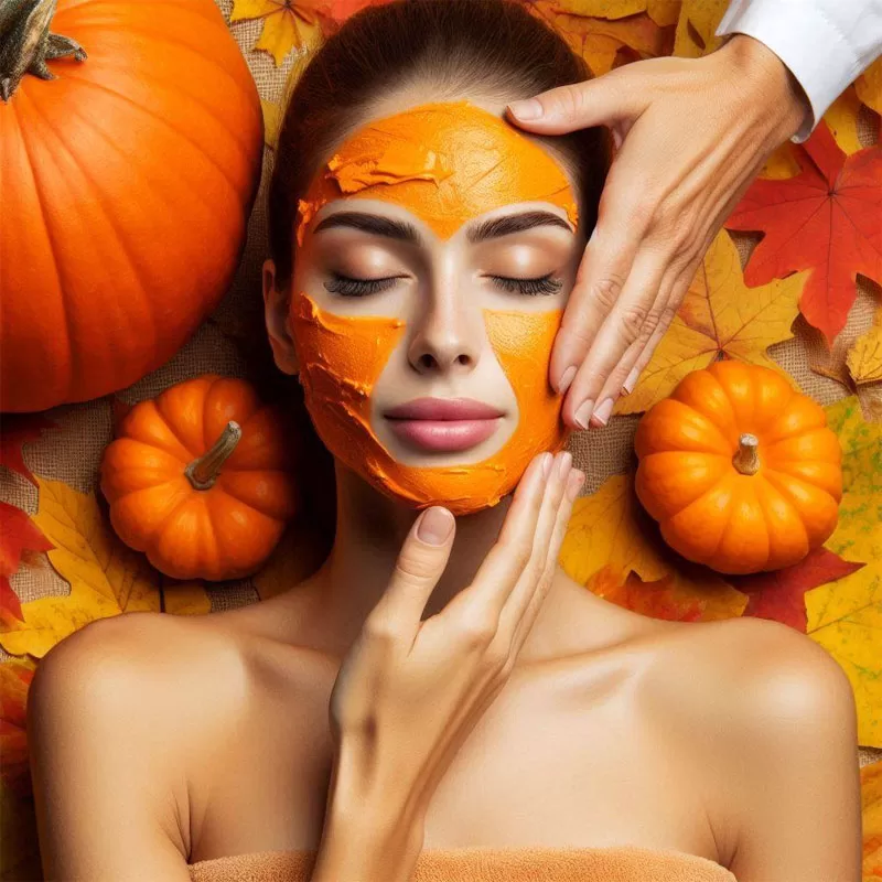 Pumpkin Face Mask