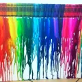 Melted Crayon Art