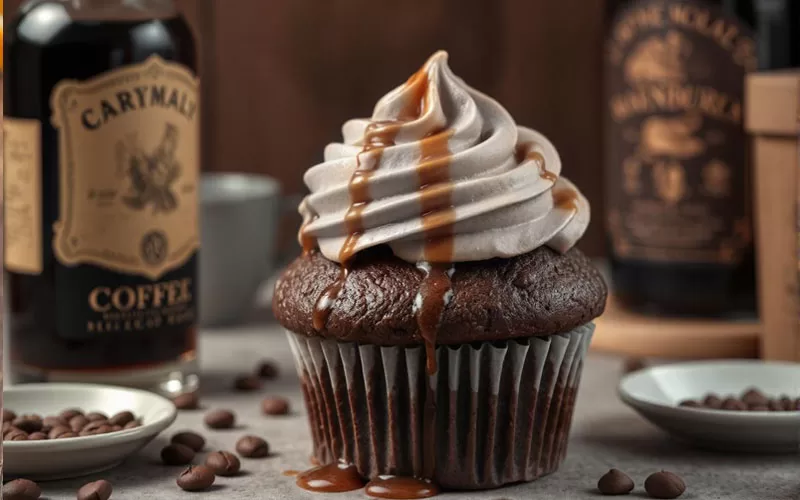 bourbon chocolate cupcake