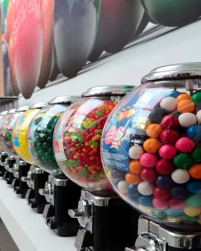 Spiral Gumball Machine