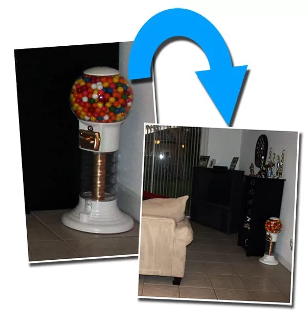 Spiral Gumball Machine