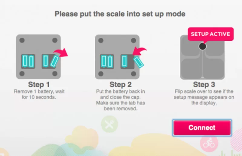 Aria Scale Setup Mode