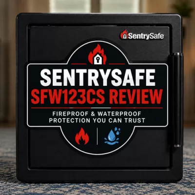 SentrySafe SFW123CS Review: Fireproof and Waterproof Protection for Important Documents
