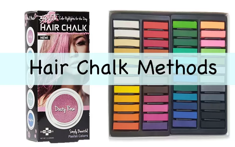 Hair Chalk Methods