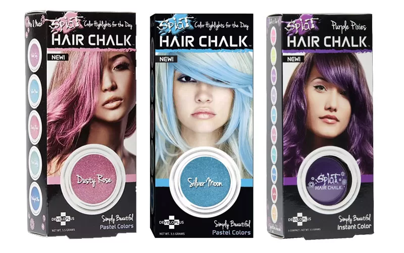 Hair Chalking