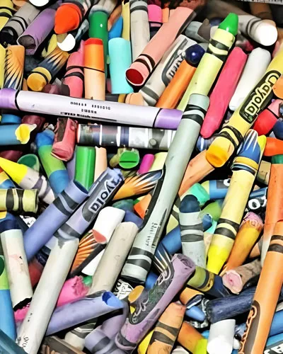 Repurpose Old Crayons