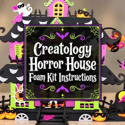 Creatology Horror House Foam Kit Instructions