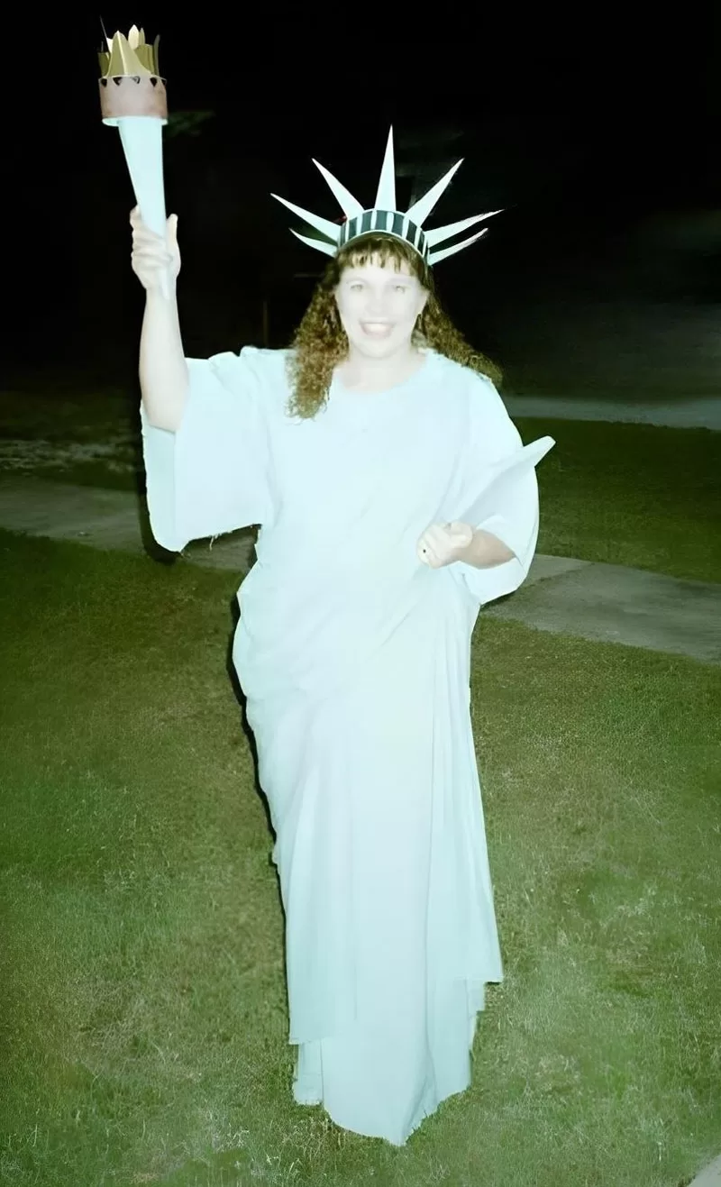 DIY Statue of Liberty Costume