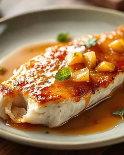 Honey Glazed Grouper