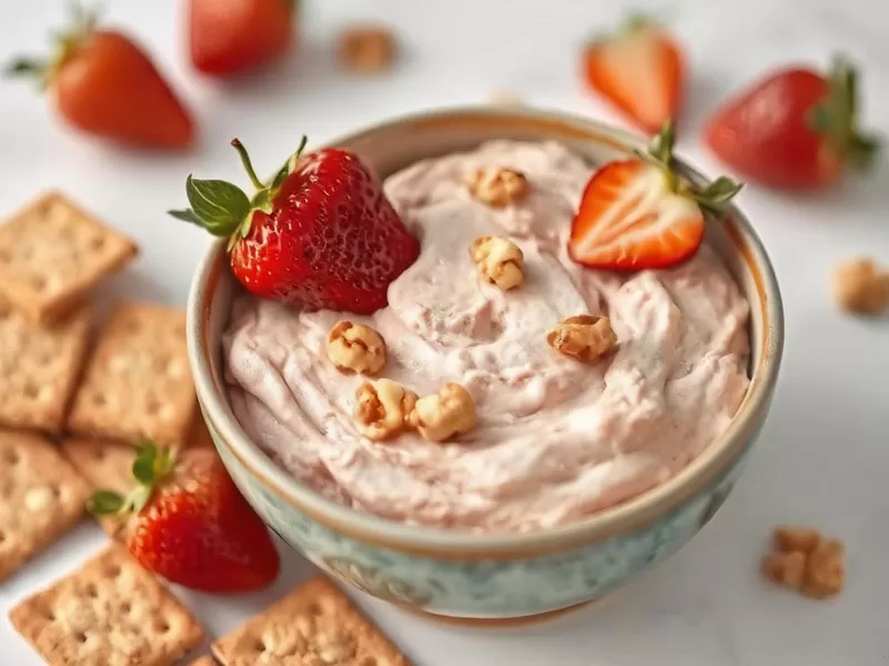 Strawberry Cheesecake Dip