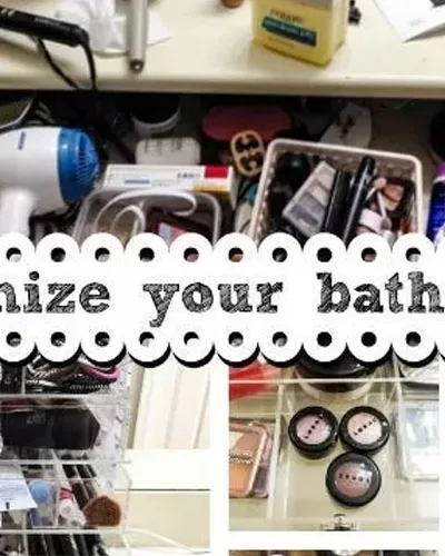 bathroom organizer