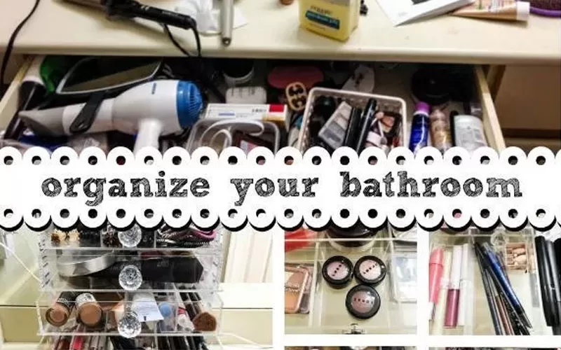 bathroom organizer