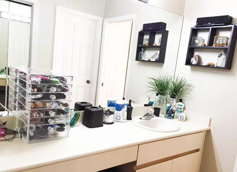 Organized Bathroom