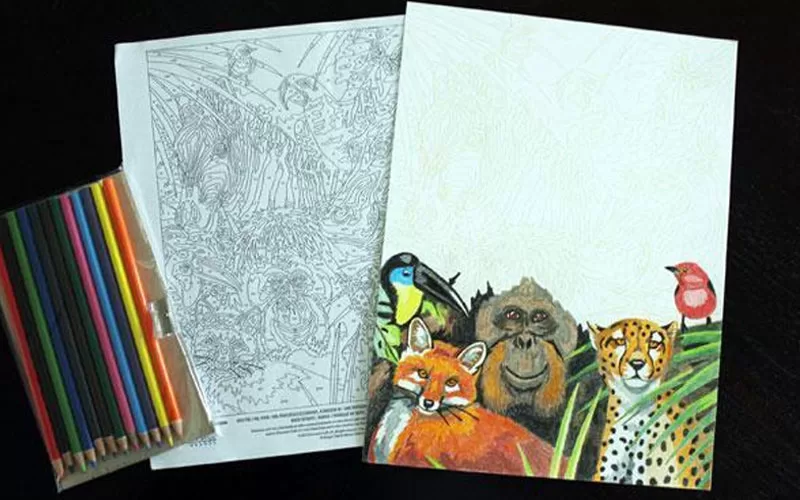Pencil Works Color By Number