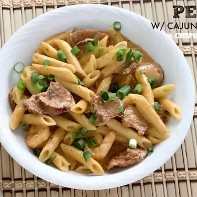 Penne Cajun Hot Links Shrimp Recipe