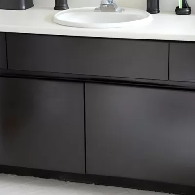DIY Inexpensive Bathroom Cabinet MakeOver