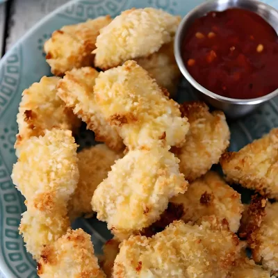 Baked Parmesan Chicken Nuggets