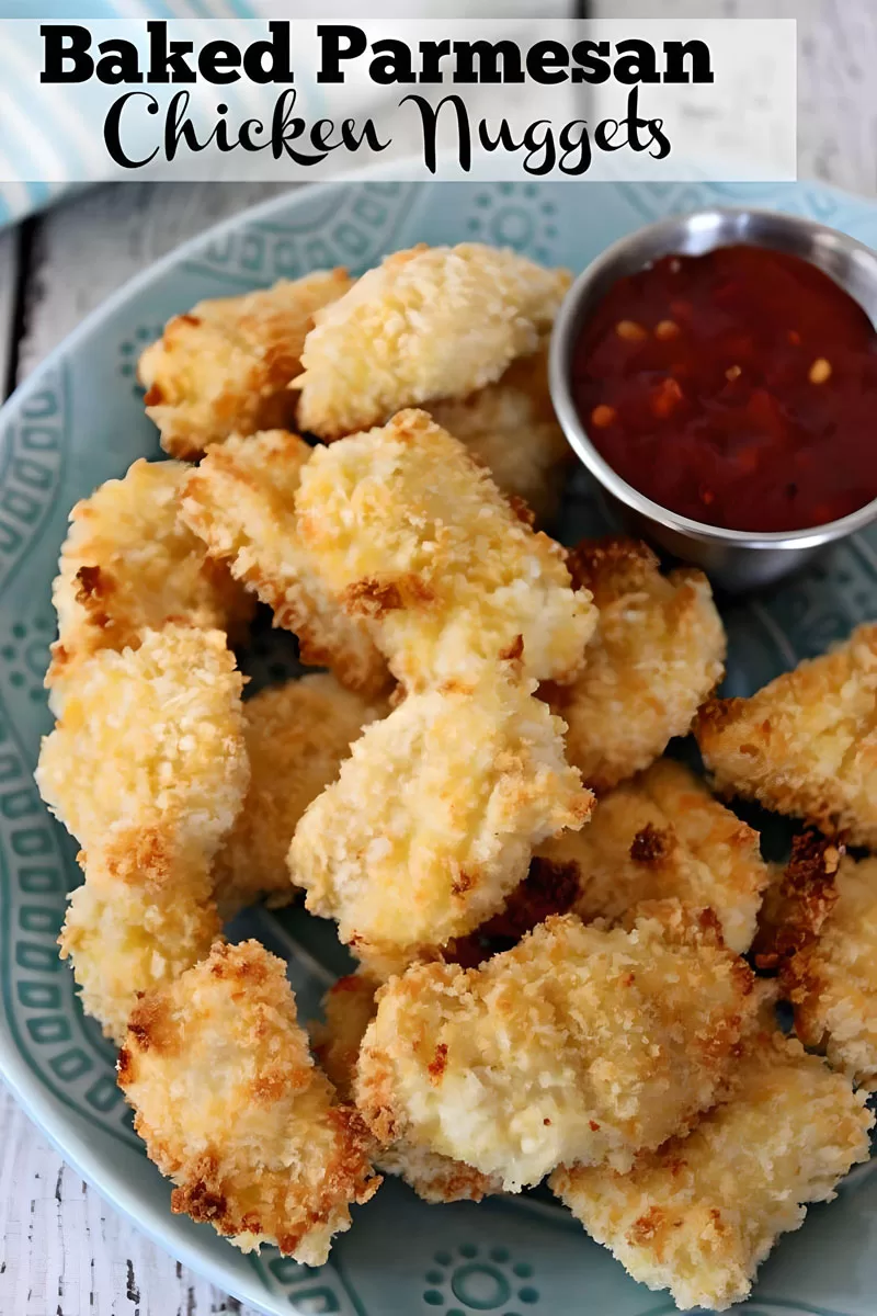 Baked Parmesan Chicken Nuggets