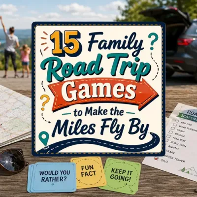 15 Family Road Trip Games to Make the Miles Fly By