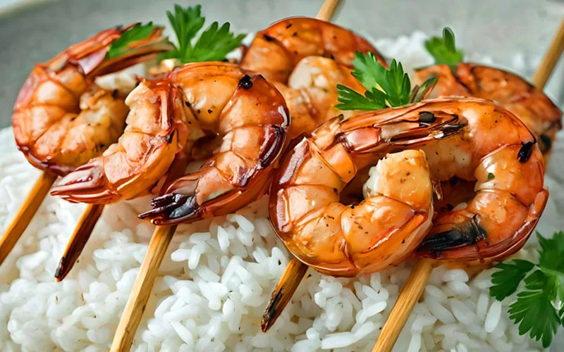 Spiced Grilled Shrimp