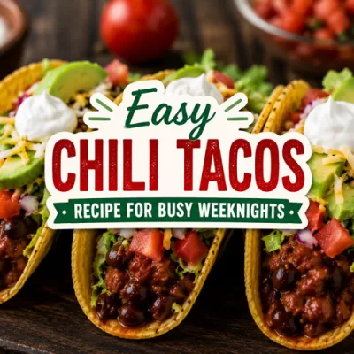 Easy Chili Tacos Recipe for Busy Weeknights