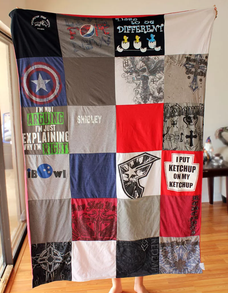 Project Repat T-Shirt Blanket