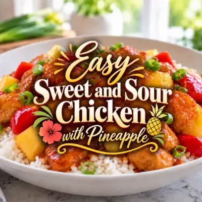 Easy Sweet and Sour Chicken with Pineapple