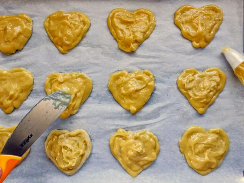 Heart Pastries