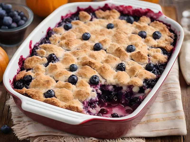 Blueberry Cobbler