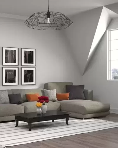 space age living room