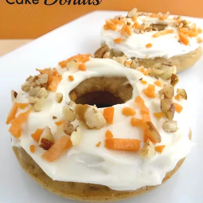 carrot cake donut