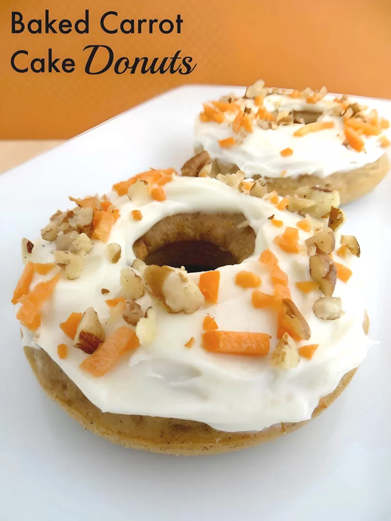 carrot cake donuts