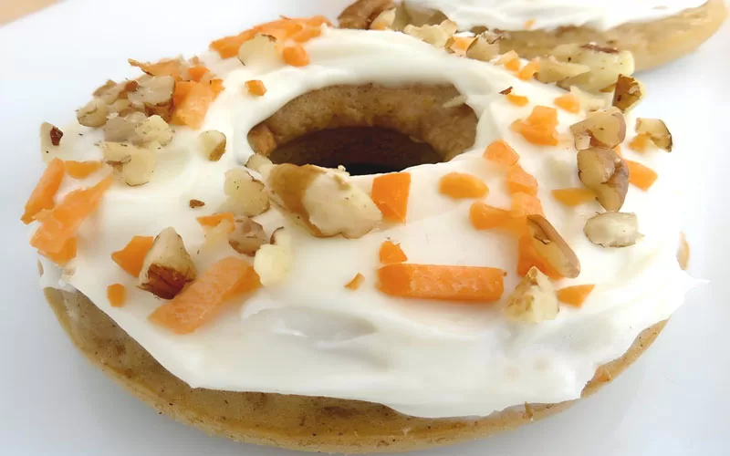 Carrot Cake Donuts