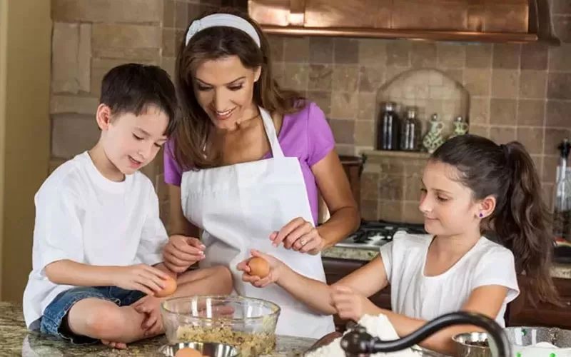 cooking with kids