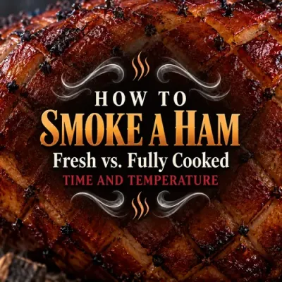 How to Smoke a Ham: Fresh vs. Fully Cooked, Time, and Temperature