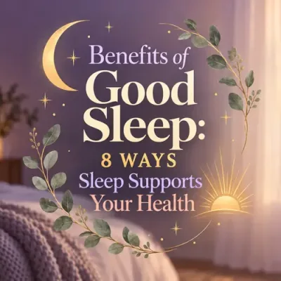 Benefits of Good Sleep: 8 Ways Sleep Supports Your Health