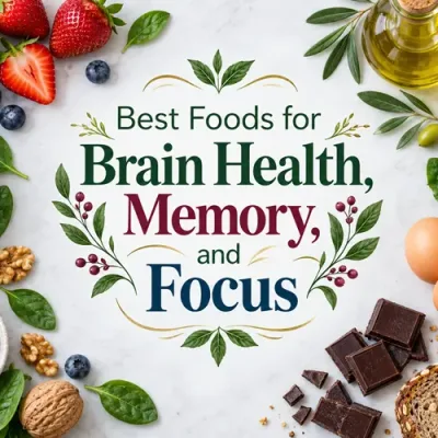 Best Foods for Brain Health, Memory, and Focus