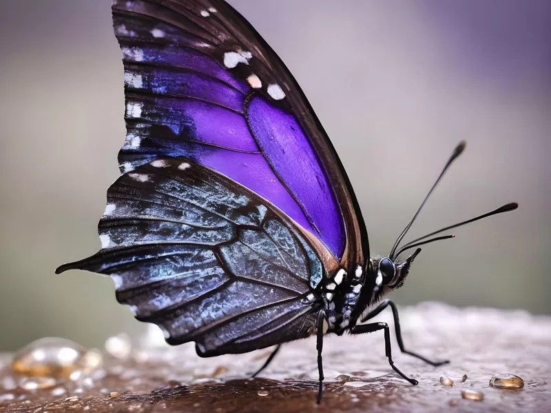 Purple Butterfly meaning