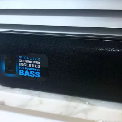 Soundbar and Wireless Subwoofer at a Great Price
