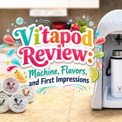 Vitapod Review: Machine, Flavors, Pros, and Cons