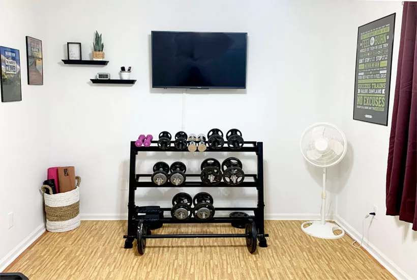 home gym home workout room