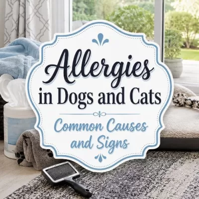 Allergies in Dogs and Cats: Common Causes and Signs