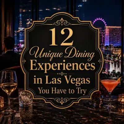 12 Unique Dining Experiences in Las Vegas You Have to Try