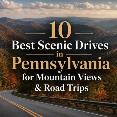 10 Best Scenic Drives in Pennsylvania for Mountain Views and Road Trips