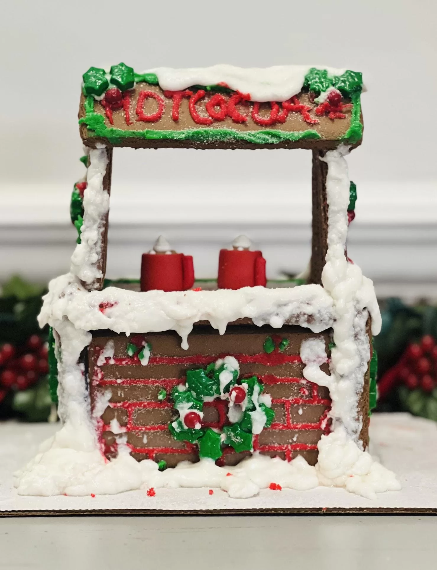 unique gingerbread house kit