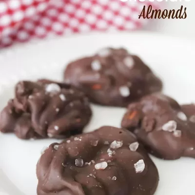 Salted Dark Almonds