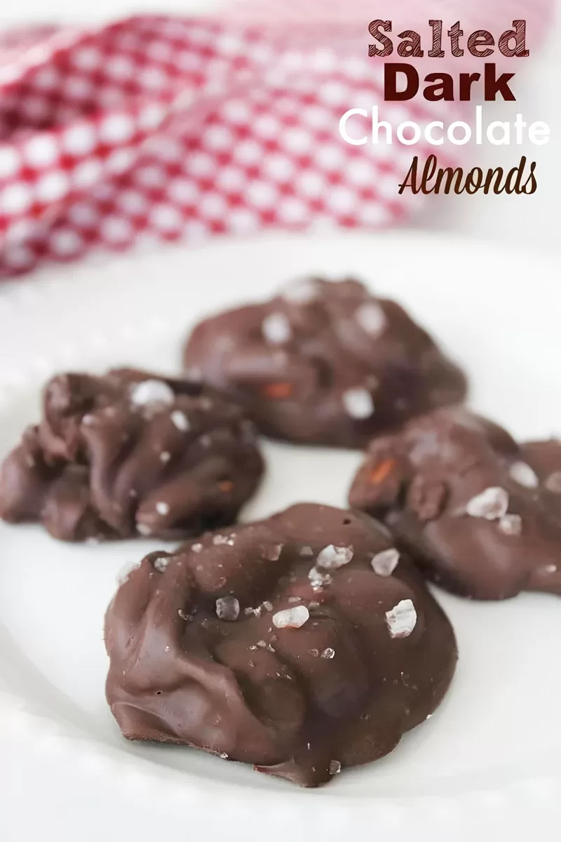 Salted Dark Almonds