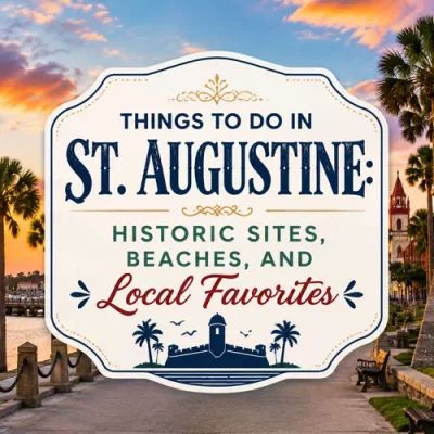 Things to Do in St. Augustine: Historic Sites, Beaches, and Local Favorites