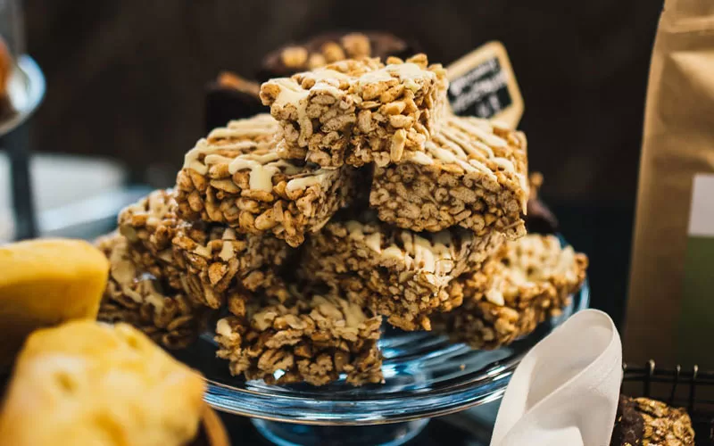 healthy rice crispy treats